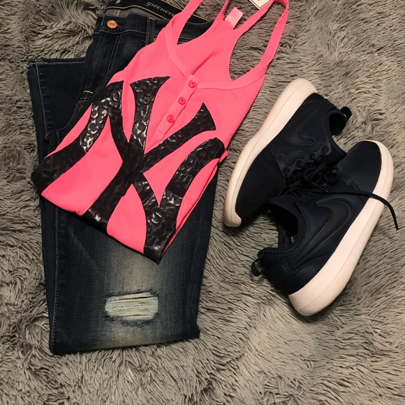 NWT VICTORIA SECRET PINK YANKEE TOP - Picture 7 of 7